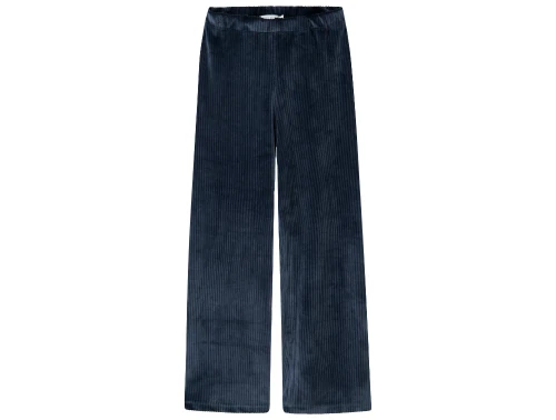 Name It dark sapphire velour bukser